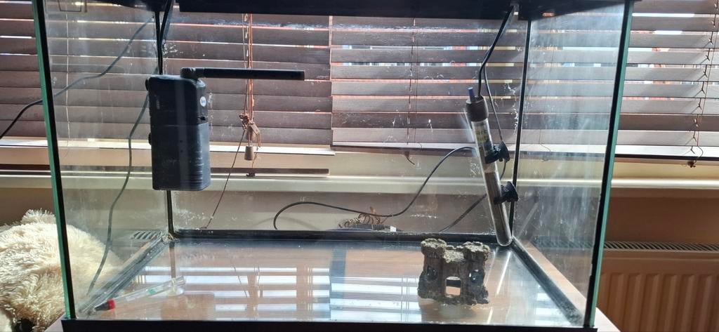 Aangeboden superfish 70 aquarium, Dieren en Toebehoren, Vissen | Aquaria en Toebehoren, Ophalen, Leeg aquarium