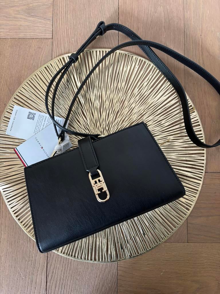 Tommy hilfiger chic shoulderbag, Ophalen of Verzenden, Zo goed als nieuw, Schoudertasje