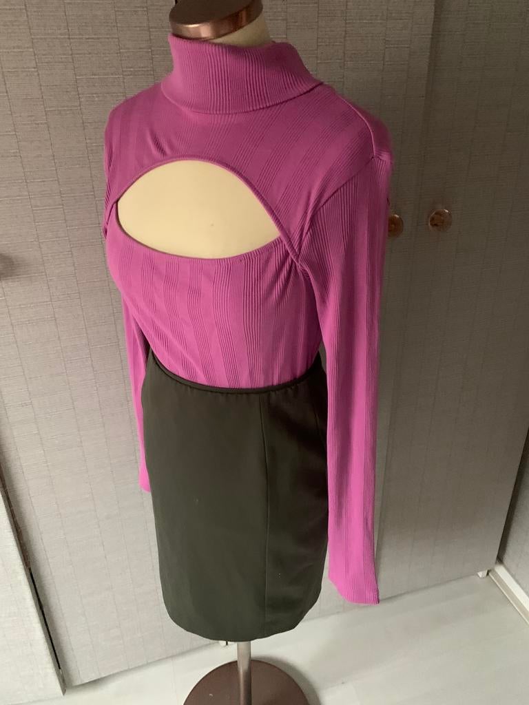 Rokje en coltruitje maat 38, Maat 38/40 (M), Ophalen of Verzenden, Zo goed als nieuw, Boven de knie