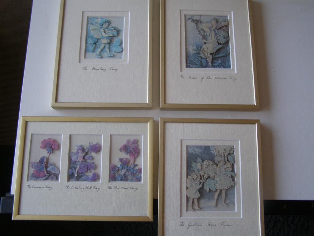 3D knipsel van The Fairies, Antiek en Kunst, Curiosa en Brocante, Ophalen of Verzenden