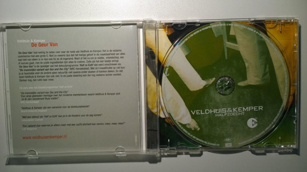 Veldhuis & Kemper - Half Zo Echt, Ophalen of Verzenden, Zo goed als nieuw, Pop