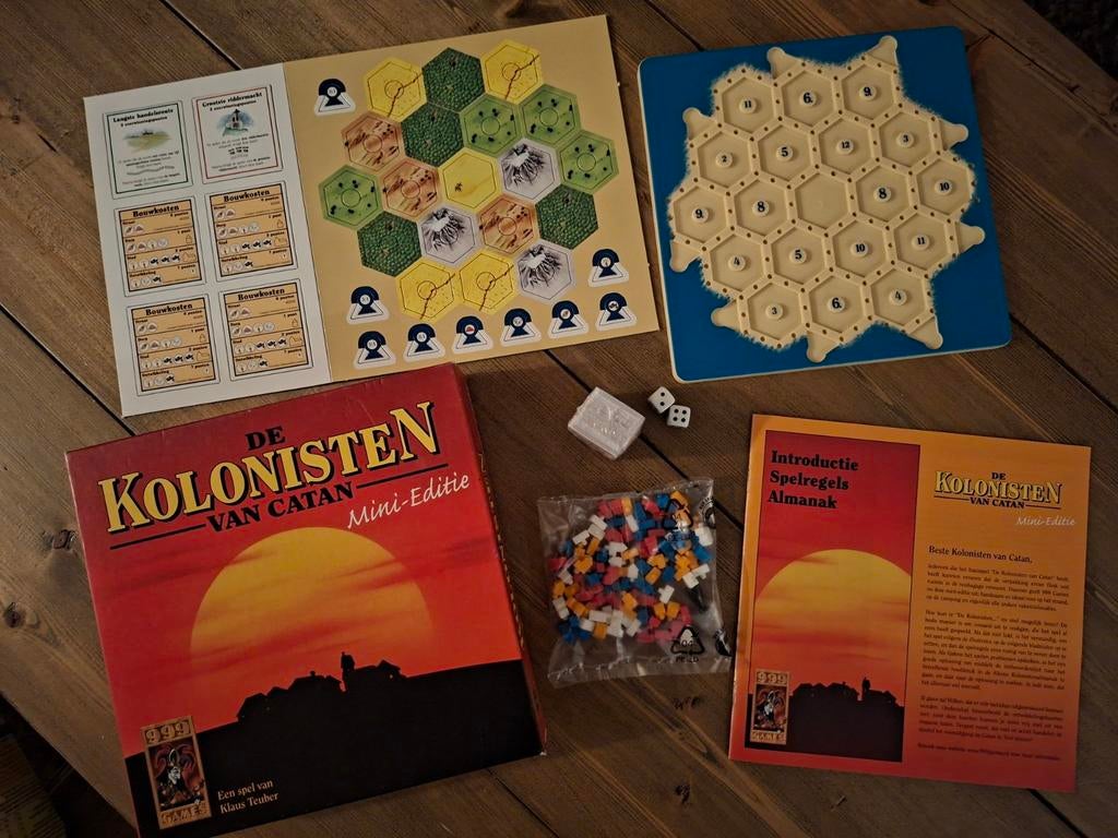 De kolonisten van catan mini editie / reis editie, Ophalen of Verzenden, Nieuw
