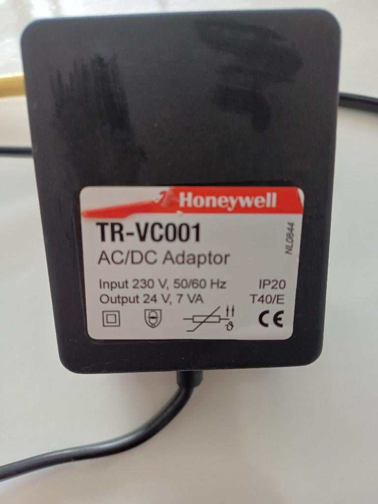 Honeywell Home TR-VC001 24v trafo adapter voedingsadapter, Gebruikt, Minder dan 30 cm, Overige typen, Minder dan 60 cm
