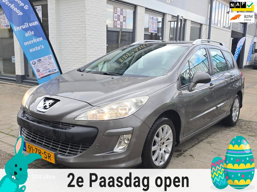 Peugeot 308 SW 1.6 VTi XS*2e eig *niuwe apk*airco*pano*7 per, Voorwielaandrijving, Gebruikt, 4 cilinders, 1415 kg