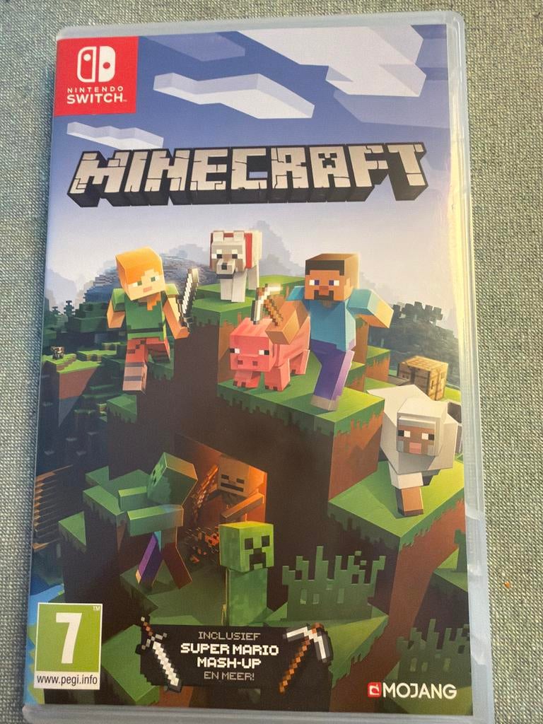 Minecraft voor Nintendo Switch, Eén computer, Ophalen of Verzenden, Zo goed als nieuw, 3 spelers of meer