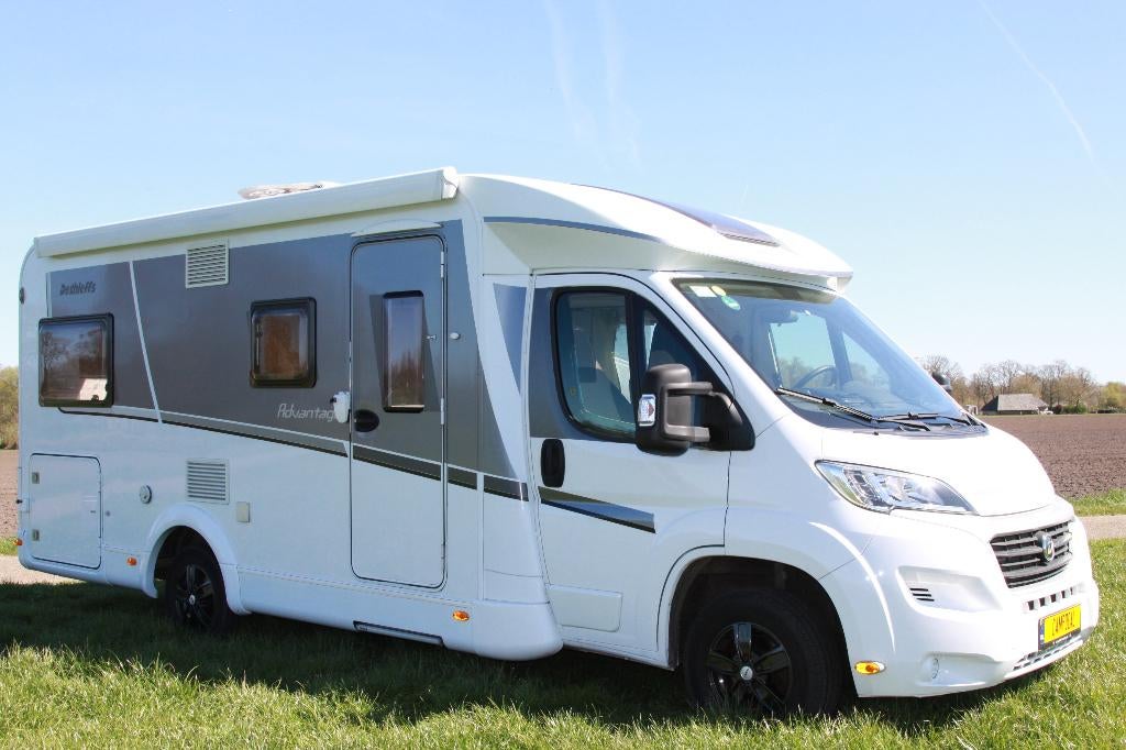 Dethleffs Advantage T6611 lengtebedden enkele bedden zonnepa, Fiat, Bedrijf, Tot en met 3, Startonderbreker