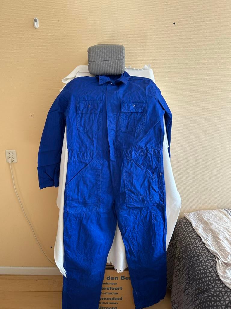Heidemij Overall - Maat 56 - Blauw, Ophalen of Verzenden, Gebruikt
