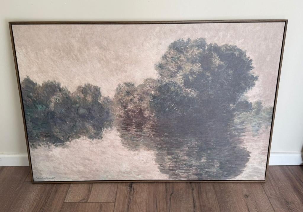 Ikea BLODFLÄDER Schilderij /afbeelding met lijst, Ophalen, 50 tot 75 cm, Zo goed als nieuw, Schilderij