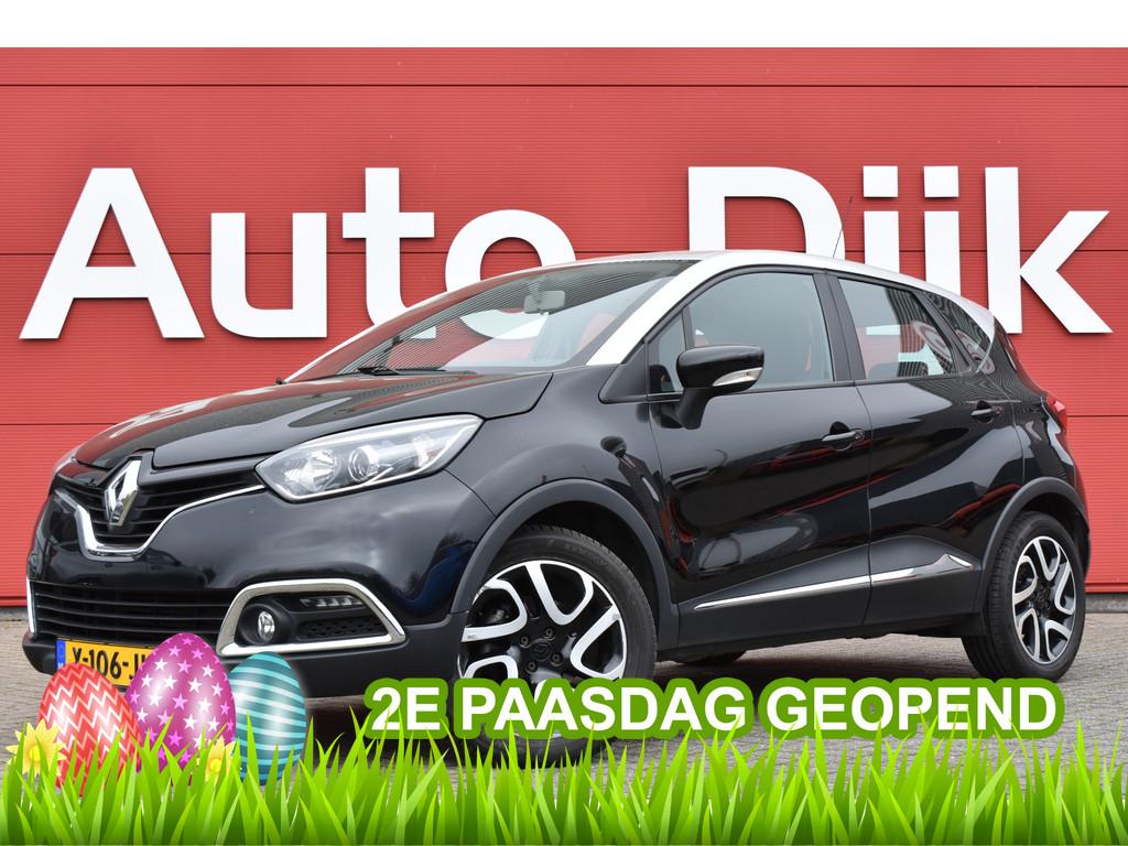 Renault Captur 1.2 TCe Dynamique Navi | Cruise | Airco | PDC, Euro 5, 4 cilinders, Zwart, SUV of Terreinwagen