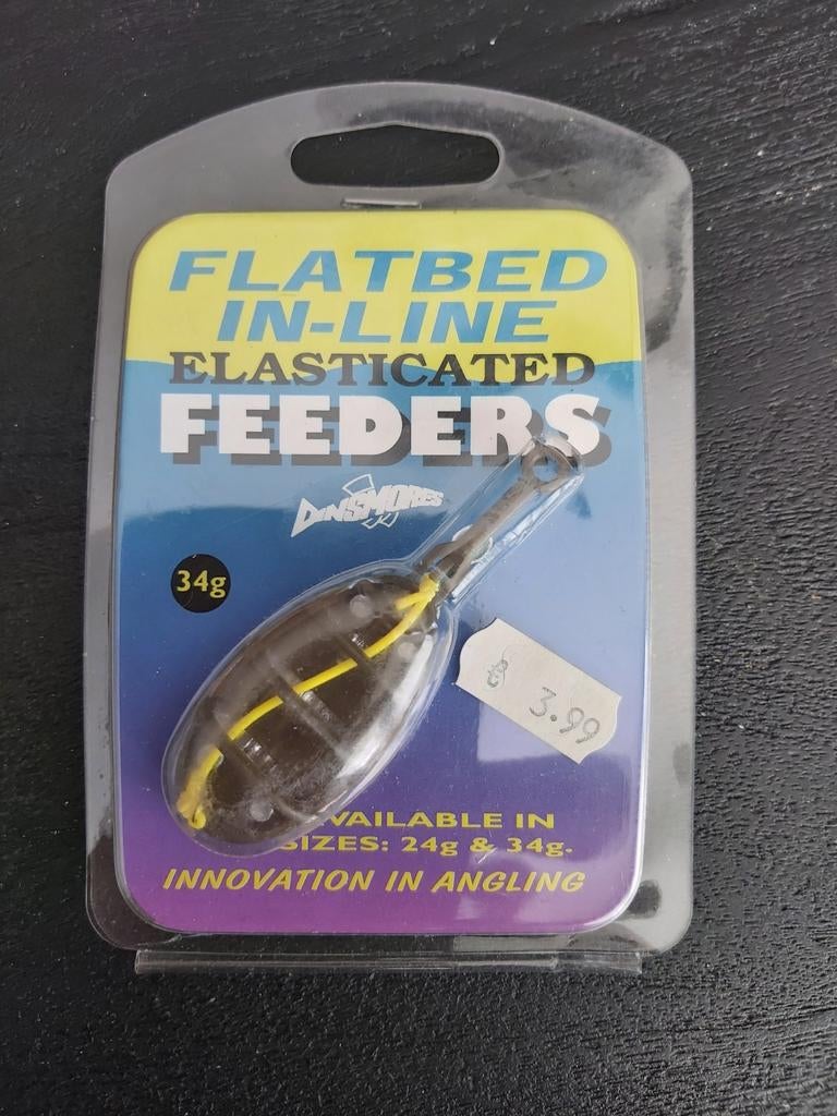 Flatbed In-Line Elastische Voerkorf 34g, Watersport en Boten, Ophalen of Verzenden, Nieuw