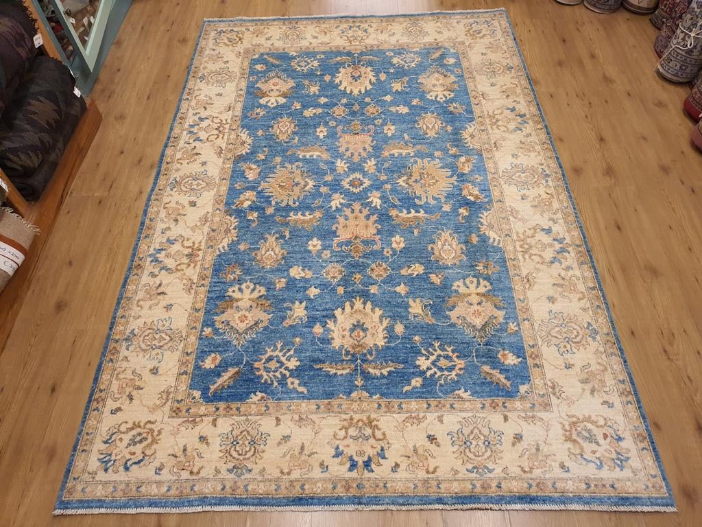 Handgeknoopt oosters tapijt ziegler 277x185, Perzisch, 150 tot 200 cm, Vof Slats Antiek, Ophalen of Verzenden