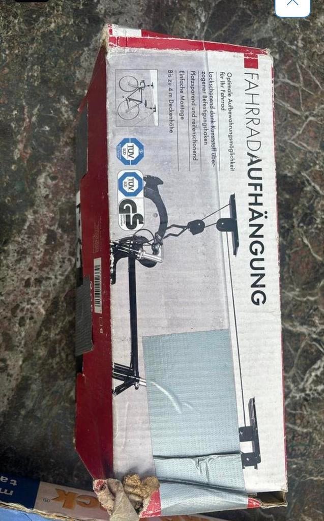 Fahrradaufhängung voor plafondmontage, Fietsen en Brommers, Fietsaccessoires | Fietsenrekken, Ophalen of Verzenden, Zo goed als nieuw