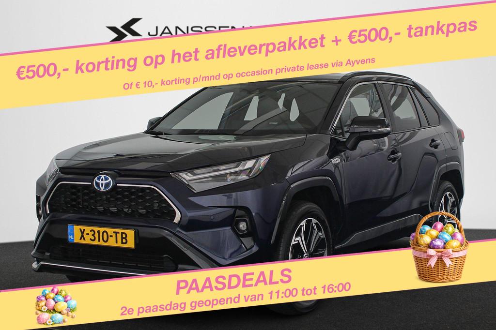 Toyota RAV4 2.5 Plug-in Hybrid AWD Bi-Tone Plus Stoelverwarm, Automaat, Gebruikt, 4 cilinders, Blauw