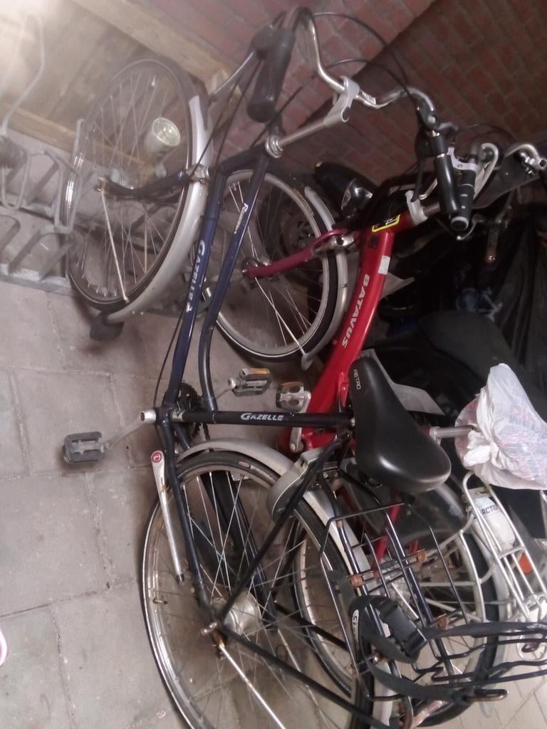 4 fietsen 2 opknappers 1 goeie enkel vandaag30 euro v alles, Fietsen en Brommers, Fietsen | Dames | Damesfietsen, Ophalen, Gebruikt