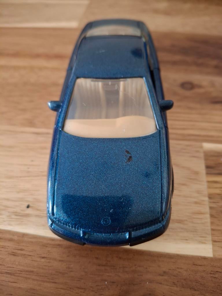 Miniatuur Opel Calibra - Blauw modelauto, Hobby en Vrije tijd, Modelauto's | 1:18, Ophalen, Gebruikt, Auto, Overige merken