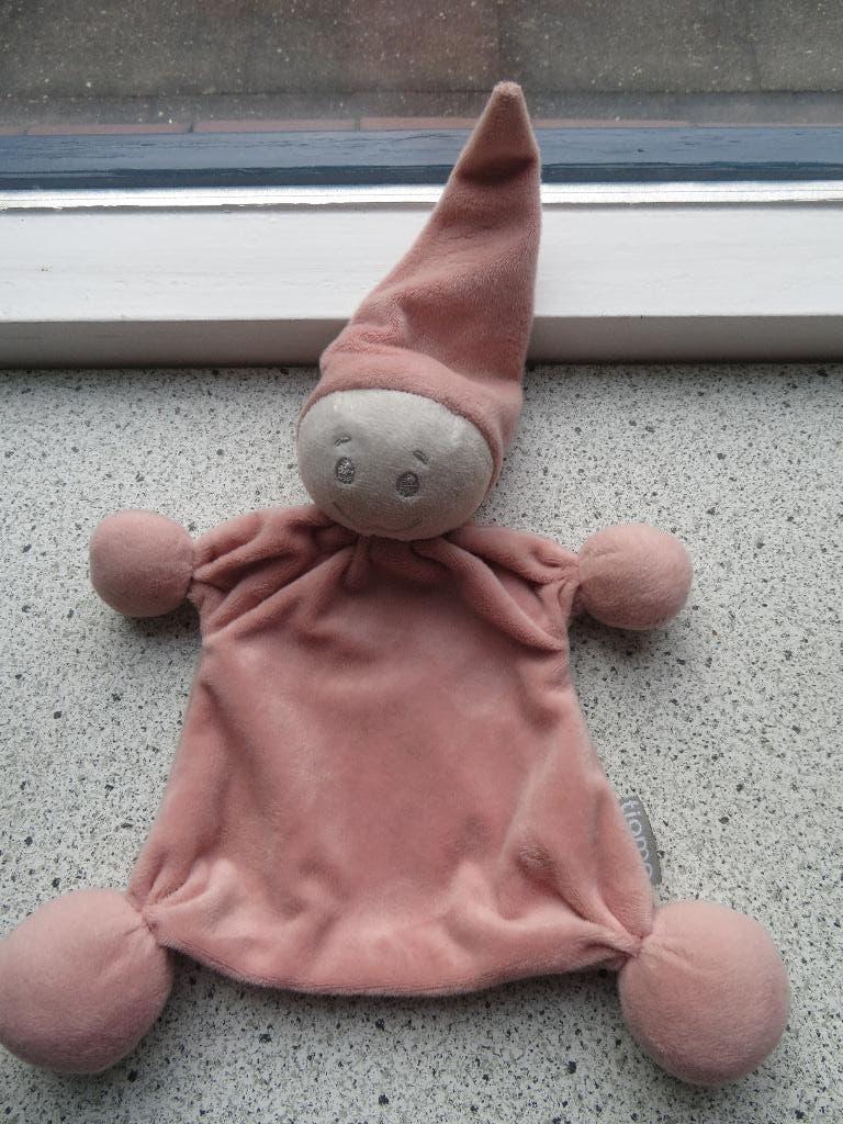 Spookpop spook pop knuffelpop roze merk Tiamo, Ophalen of Verzenden, Zo goed als nieuw, Overige typen