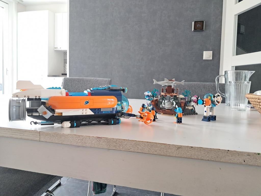 Lego duikboot nummer 60379, Ophalen, Gebruikt, Complete set, Lego