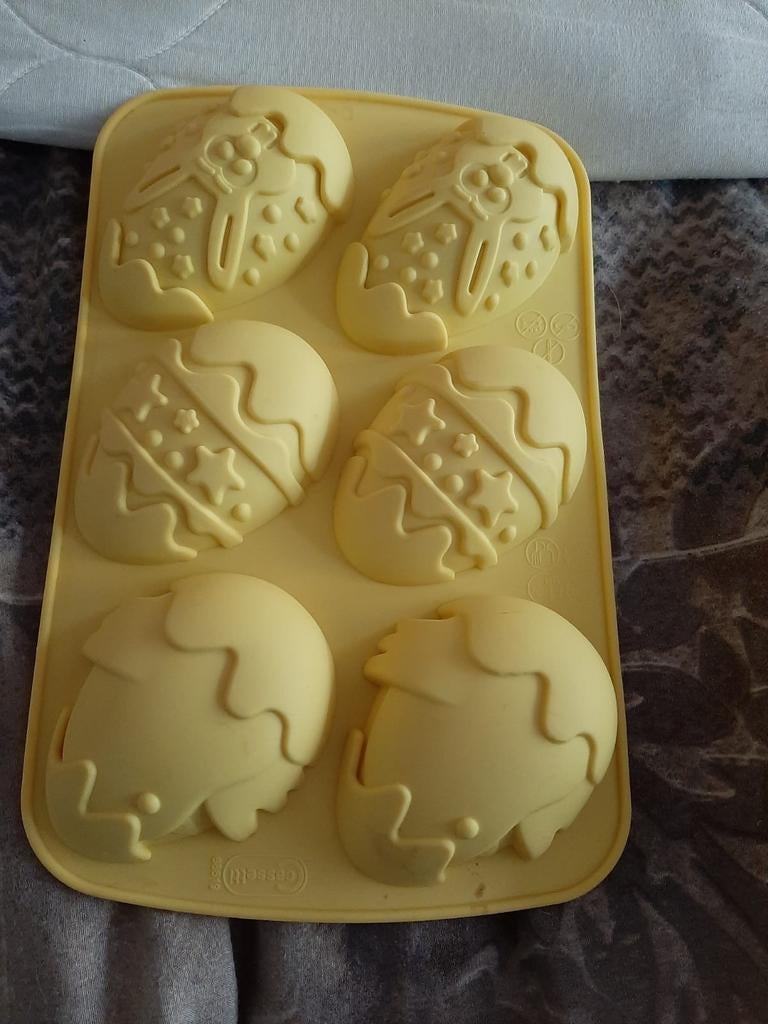 Siliconen paaseieren vorm, Ophalen of Verzenden, Nieuw, Taarten, Bakvorm