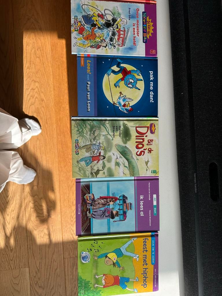 Leesboekjes groep 3/4 - Set van 5 diverse kinderboeken, Ophalen, Gelezen, Fictie algemeen