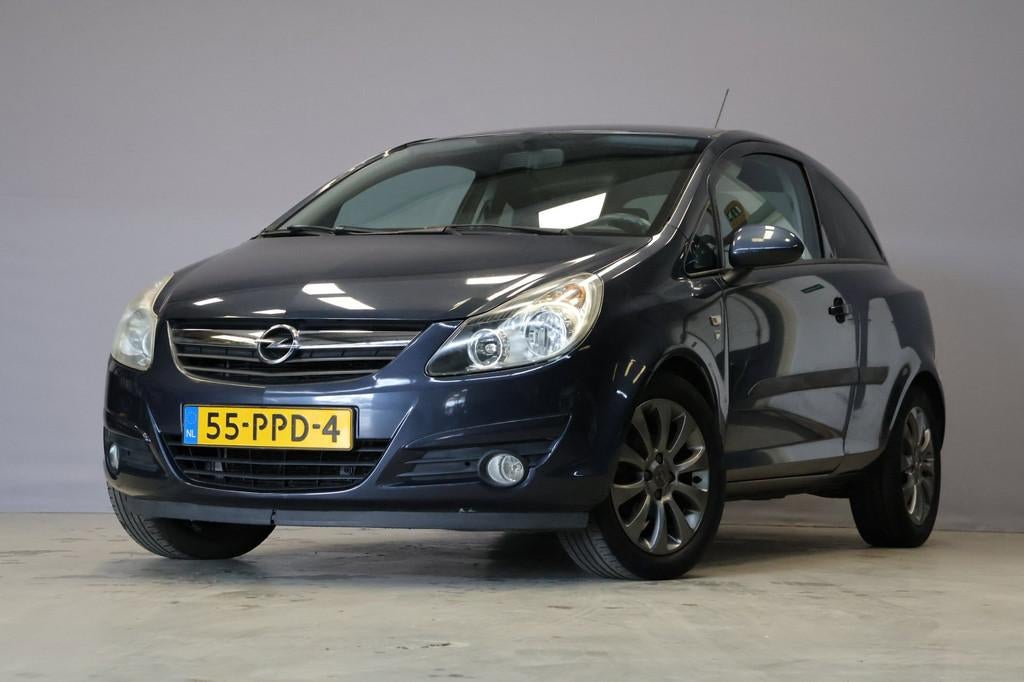 Opel Corsa 1.4-16V '111' Edition |Cruise|Airco|, Voorwielaandrijving, Euro 5, 4 cilinders, Blauw
