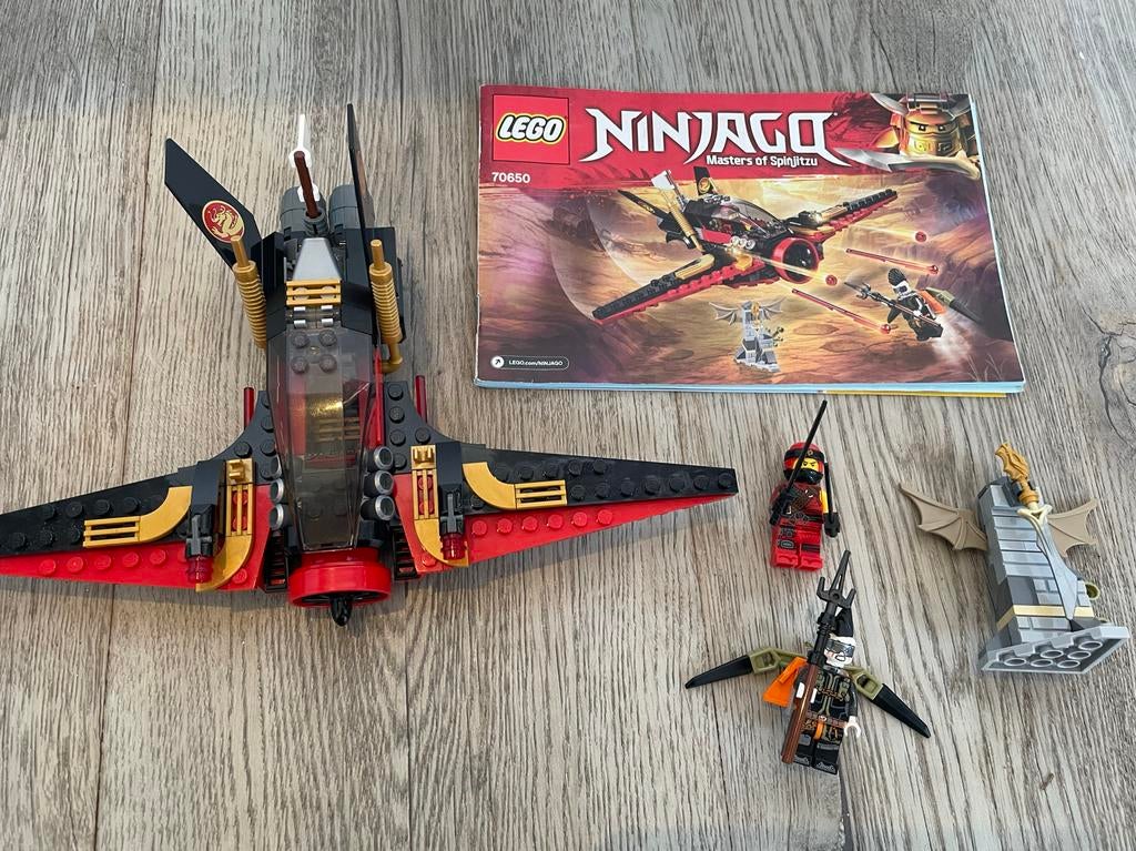 Lego Ninjago Destiny’s wing 70650, Ophalen, Gebruikt, Lego, Inclusief instructies