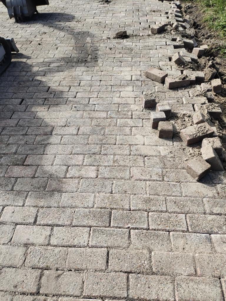 Bkk rood, Ophalen, Gebruikt, Beton, Klinkers