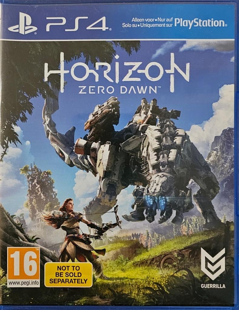 Horizon Zero Dawn PS4 - Actie RPG Avontuur, Spelcomputers en Games, Games | Sony PlayStation 4, Avontuur en Actie, 1 speler, Ophalen of Verzenden