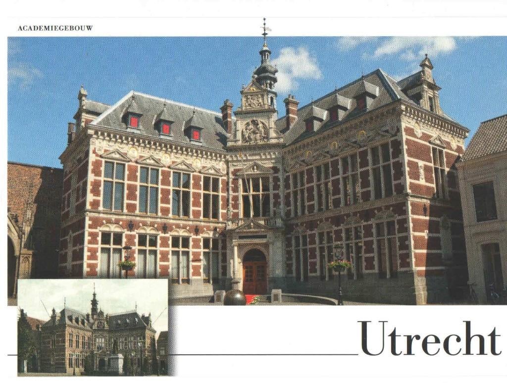 Ansichtkaart: Utrecht, Academiegebouw, Ophalen of Verzenden, 1980 tot heden, Ongelopen, Utrecht