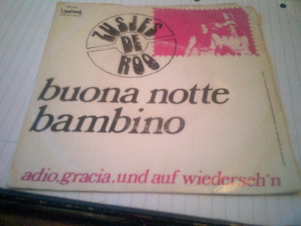 ZUSJES DE ROO BUONA NOTTE BAMBINO - ADIO , GRACIA , UND AUF, Ophalen of Verzenden, Zo goed als nieuw, Overige formaten, Levenslied of Smartlap