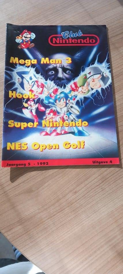 Club Nintendo tijdschrift. Jaargang 5 Uitgave 4 - Jaar 1992., Eén stripboek, Ophalen of Verzenden, Zo goed als nieuw, Nintendo
