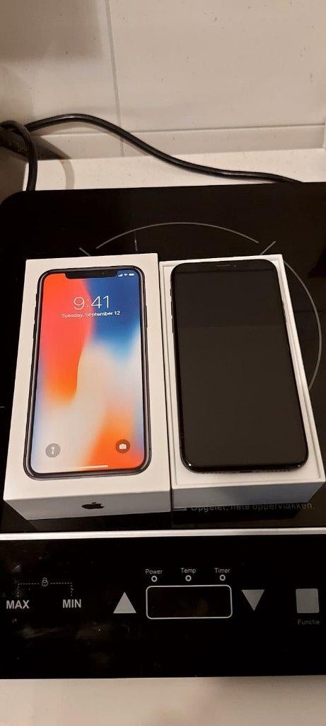 Apple iphone x 256 gb, Zwart, IPhone X, Zo goed als nieuw, Zonder simlock