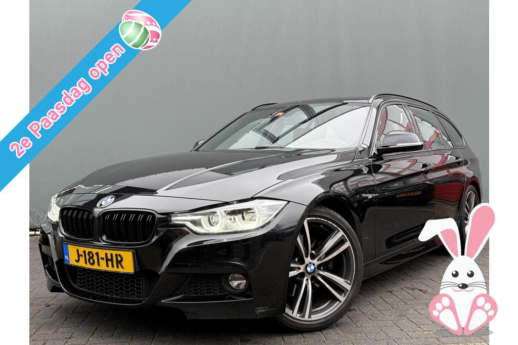 BMW 3 Serie Touring BWJ 2019 330i 252 PK High Executive M-SP, Auto's, Automaat, Achterwielaandrijving, 4 cilinders, Zwart