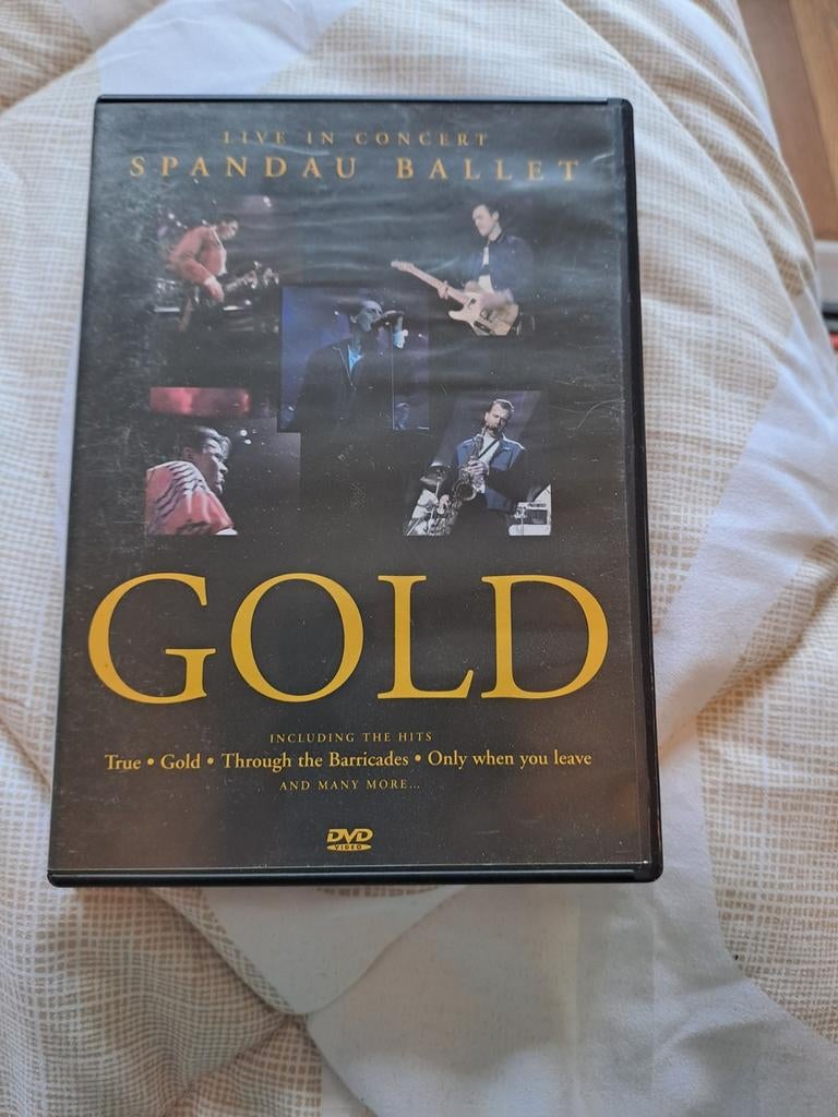 Spandau Ballet - Gold Live in Concert DVD, Cd's en Dvd's, Dvd's | Muziek en Concerten, Alle leeftijden, Ophalen of Verzenden, Muziek en Concerten