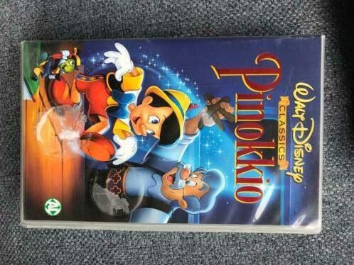 VHS Walt Disney Classics Pinokkio, Alle leeftijden, Ophalen, Gebruikt, Overige soorten