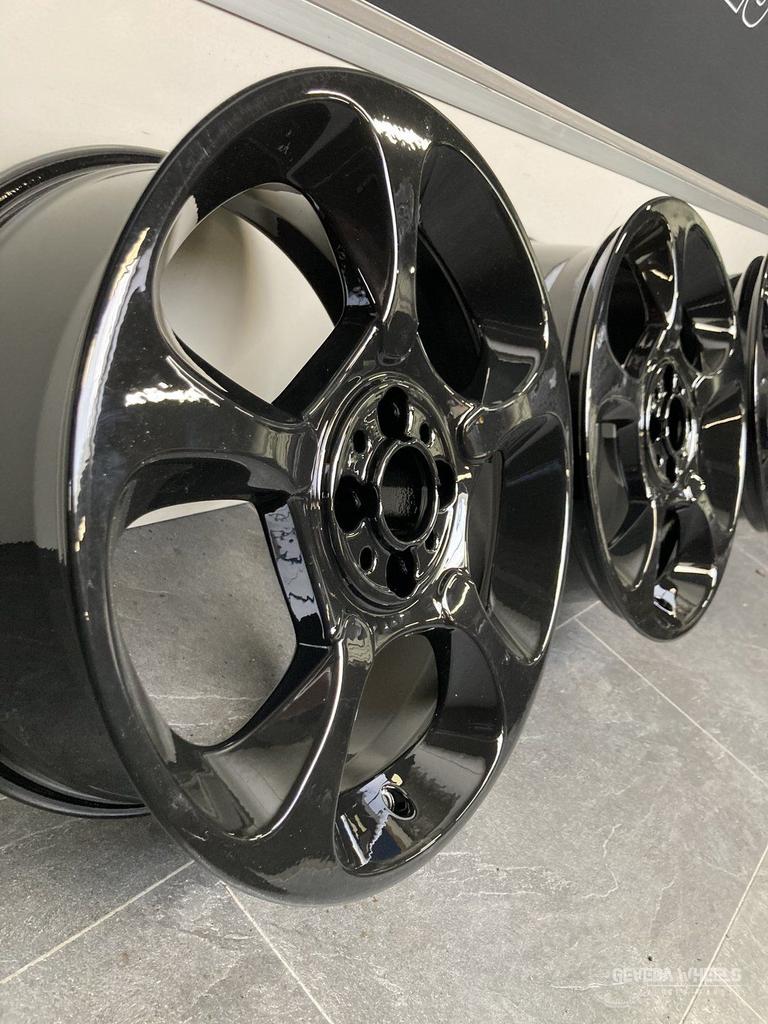 17” originele Fiat 500 Abarth velgen 4x98 130004512, Auto-onderdelen, Banden en Velgen, Gebruikt, Velg(en), -, -