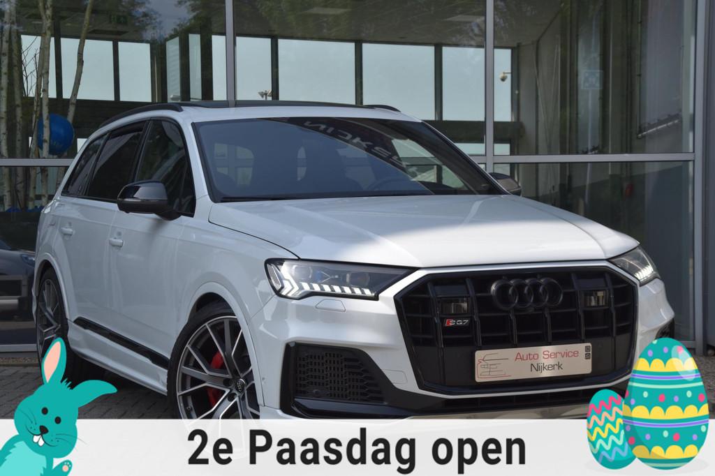 Audi SQ7 4.0 TDI quattro Exclusive Performance 4W-Sturing Hu, SQ7, 435 pk, Gebruikt, Wit