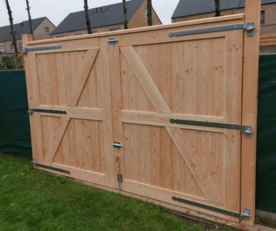 Tuinpoort, Tuin en Terras, 150 tot 200 cm, Nieuw, Ophalen of Verzenden, Draaipoort