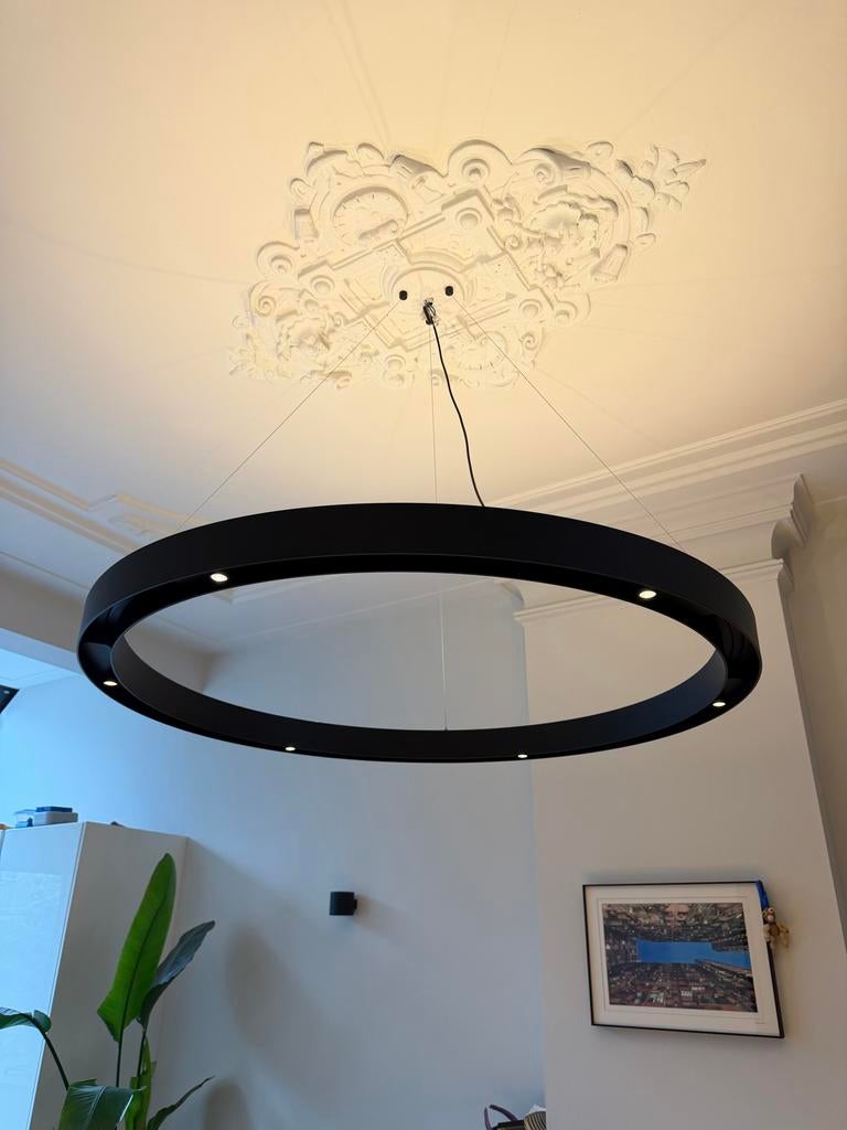 Stijlvolle Deltalight Super-Oh LED 120cm up/down - Hanglamp, Ophalen, Zo goed als nieuw, Modern, Metaal