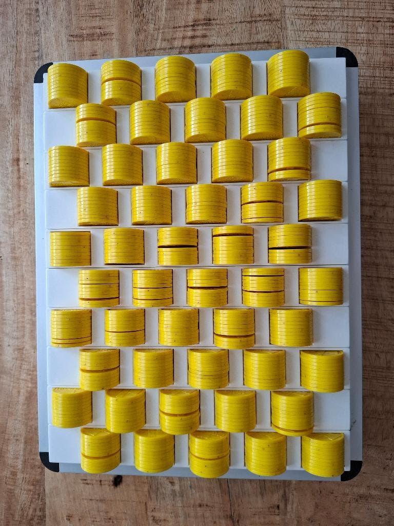 500 consumptiemunten in telbak , consumptie munten, Hobby en Vrije tijd, Overige Hobby en Vrije tijd, Gebruikt, Ophalen of Verzenden