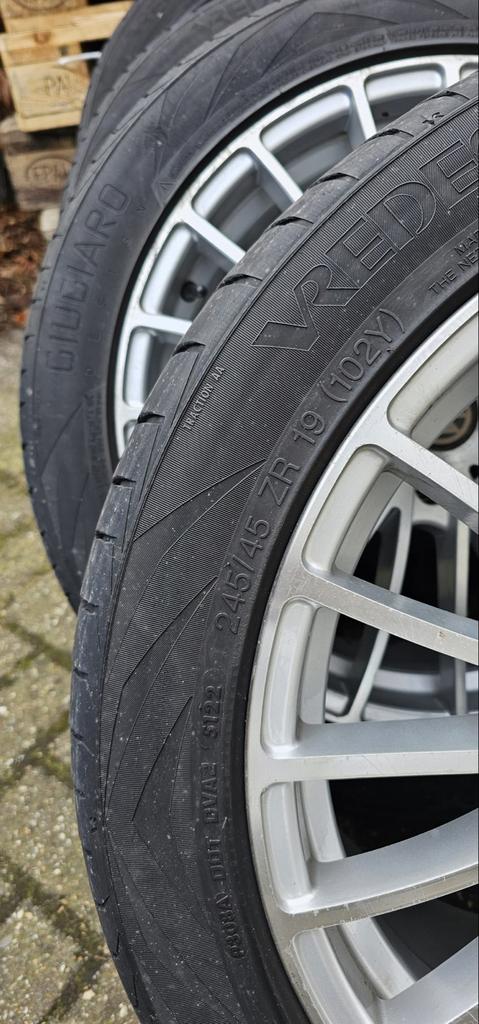 Volkswagen Transporter T6 Sportvelgen 19 inch steek 5x120, Auto-onderdelen, Banden en Velgen, Banden en Velgen, Zomerbanden, Ophalen