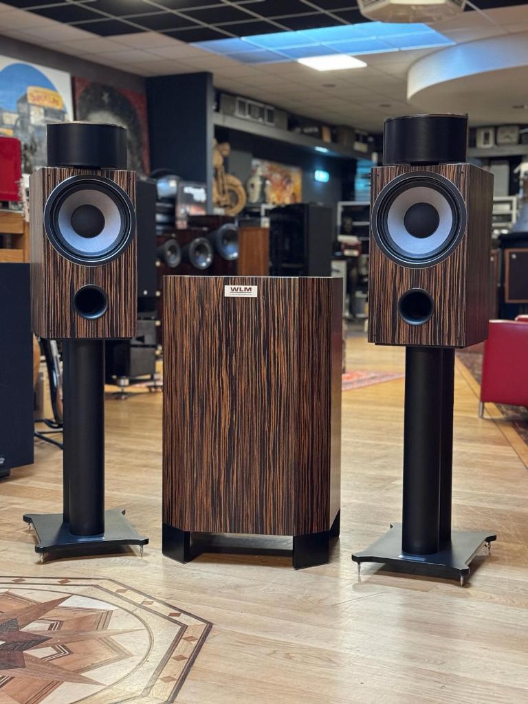 WLM Gran Viola Monitor Signature SuperPac + Duo 18 Subwoofer, Gebruikt, 120 watt of meer, Front, Rear of Stereo speakers, Ophalen