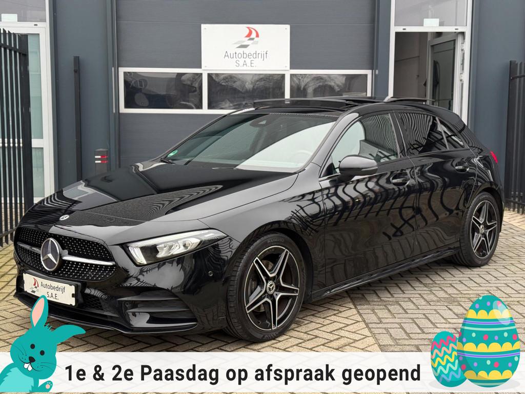 Mercedes-Benz A-klasse 200 AMG PANO SFEER NIGHT CAMERA !, Gebruikt, Euro 6, 4 cilinders, USB