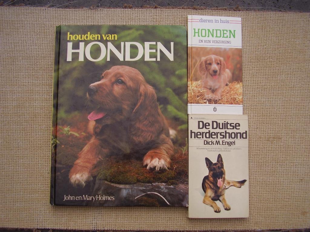 Honden - 3 boeken -, Ophalen of Verzenden, Zo goed als nieuw, Honden