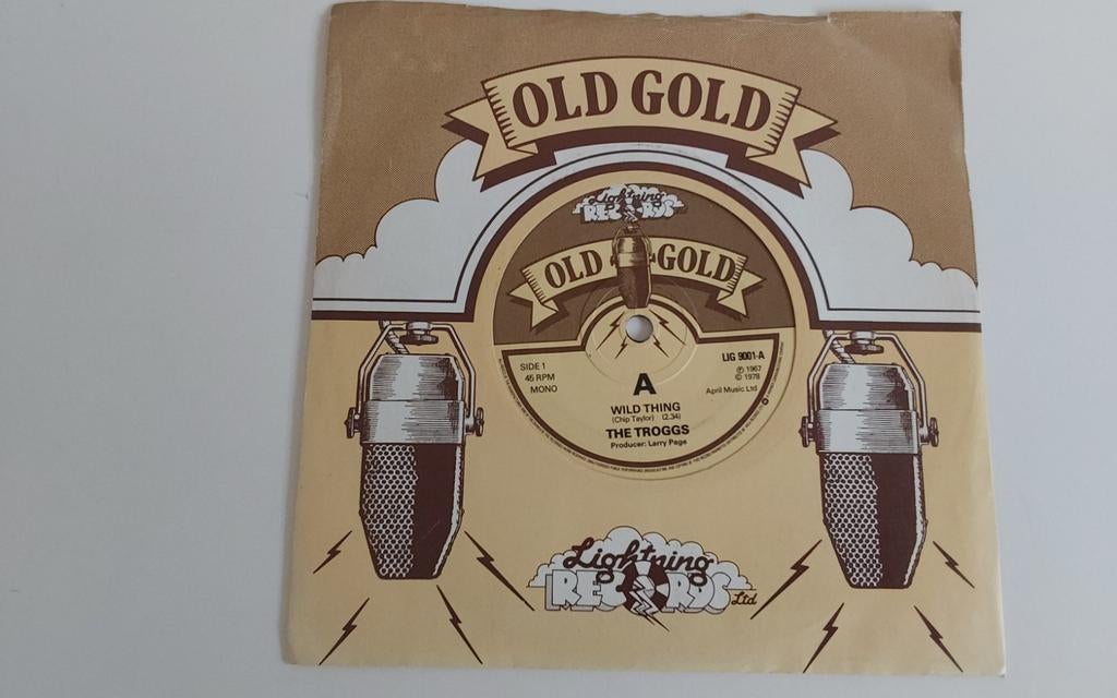 The Troggs - Wild Thing - Vinyl single, 7 inch, Single, Ophalen of Verzenden, Zo goed als nieuw