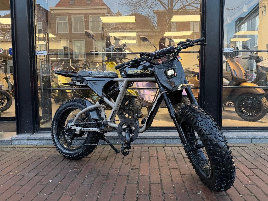 SUPER73 RX MOJAVE DARK EARTH CARBON FULL-OPTIONS EXCLUSIVE!, Fietsen en Brommers, Elektrische fietsen, Overige merken, Gebruikt