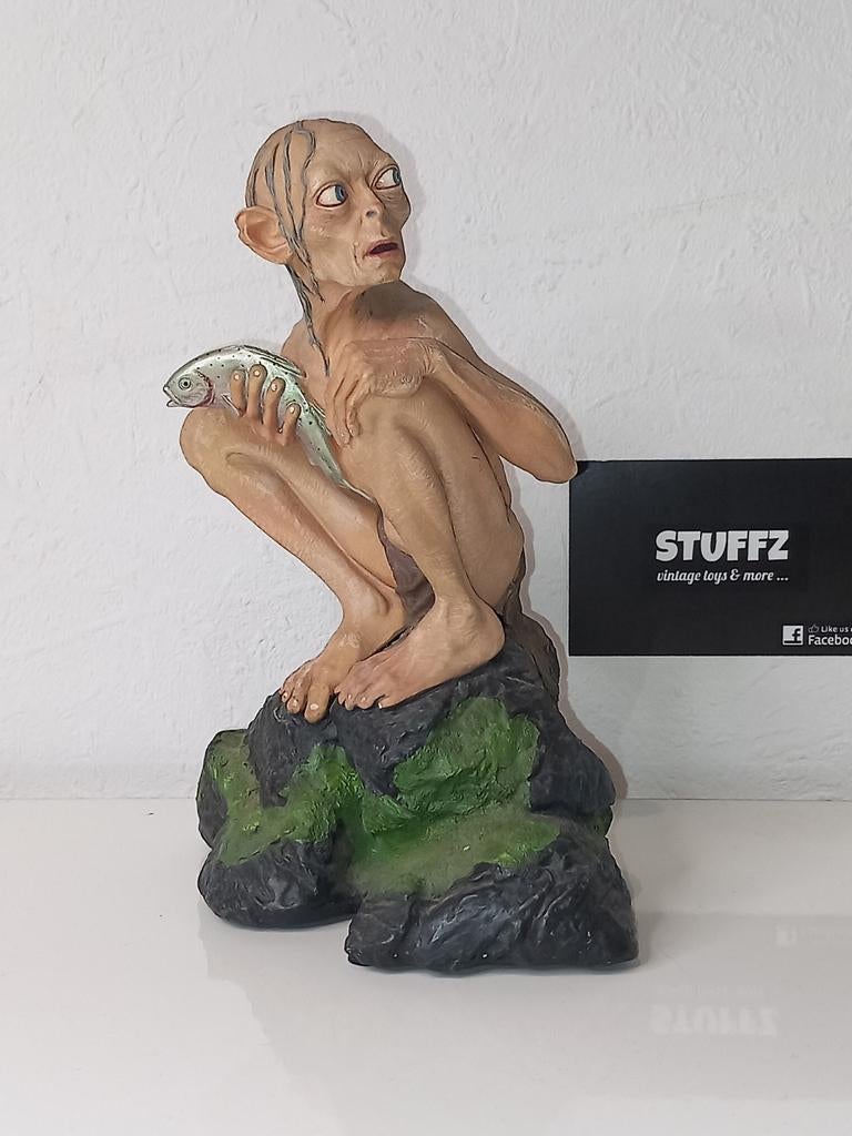Lord of the rings smeagol statue, Ophalen of Verzenden, Zo goed als nieuw, Beeldje of Buste