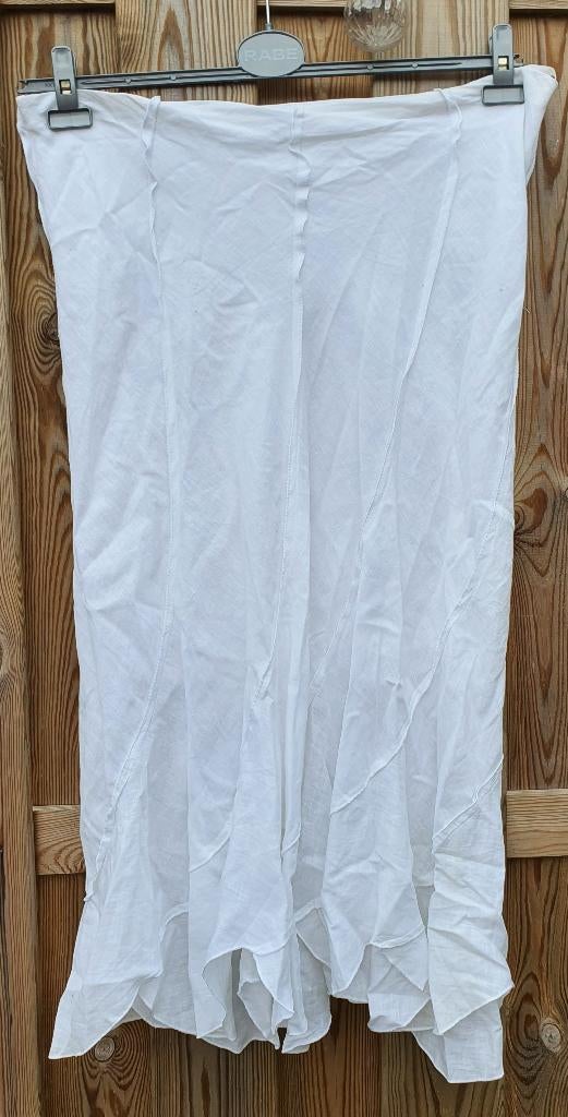 Véchy witte midi rok – maat 48 (4XL) zomer, Wit, Maat 46/48 (XL) of groter, Ophalen of Verzenden, Zo goed als nieuw