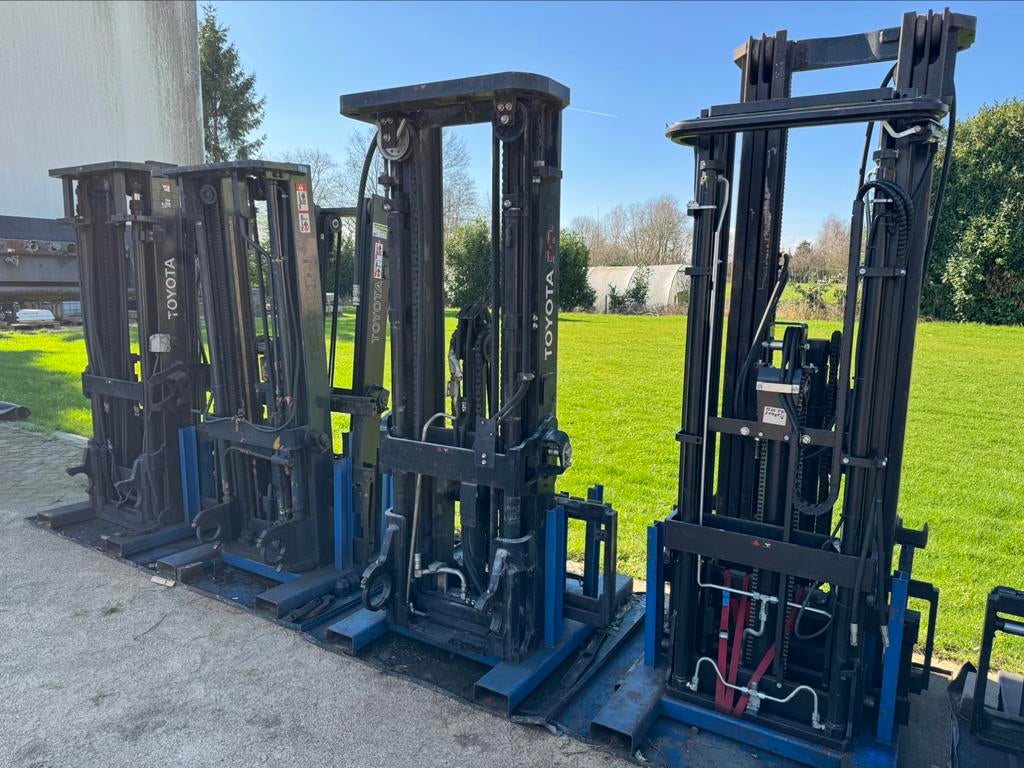 Diverse masten Toyota Duplex triplex freelift Sideshift, Ophalen of Verzenden