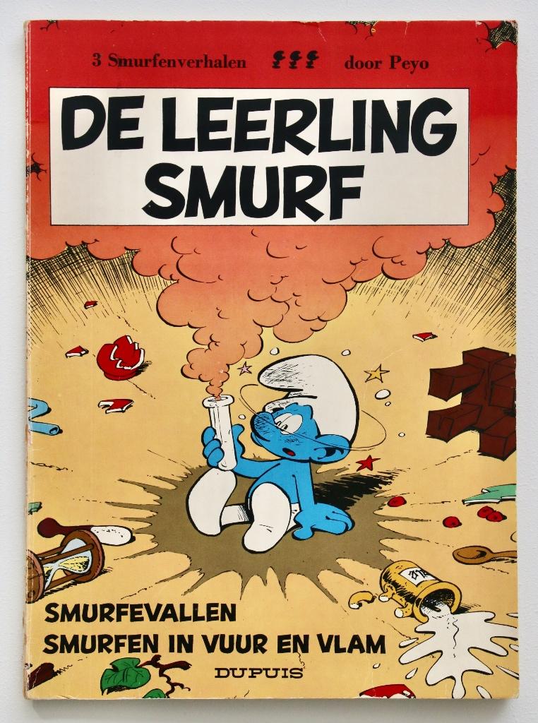 Smurfen - 7. De Leerling Smurf, Eén stripboek, Ophalen of Verzenden, Gelezen