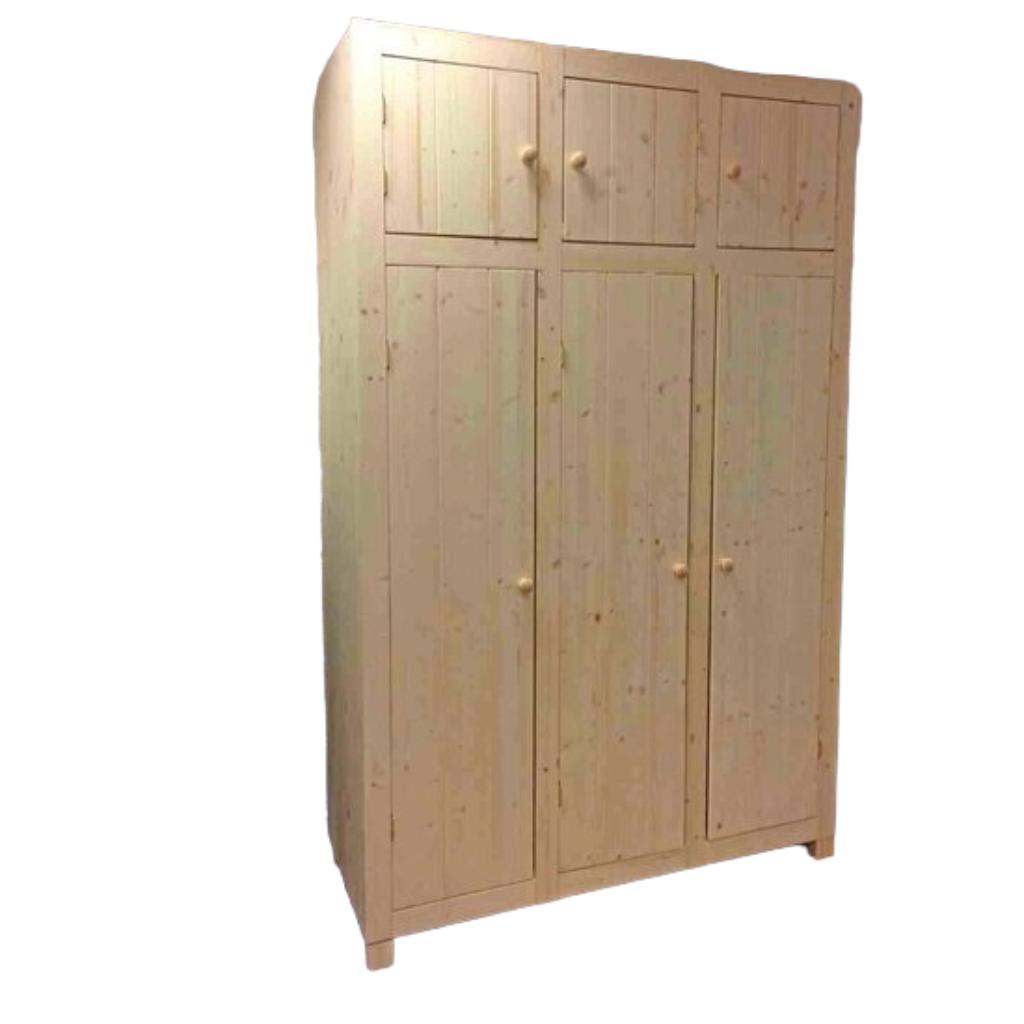 houten KAST met 3 deuren in 4 uitvoeringen GRATIS AFLEVEREN, 150 tot 200 cm, Nieuw, Ophalen of Verzenden, 50 tot 75 cm